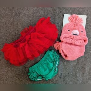 Baby Girl Photo Dress Up Pieces - Set of 3!